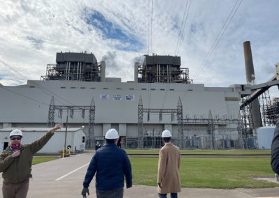 TCPA tours Richmond and Houston Texas plants including NRG coal plant, Calpine gas plant, and new WattBridge gas plant