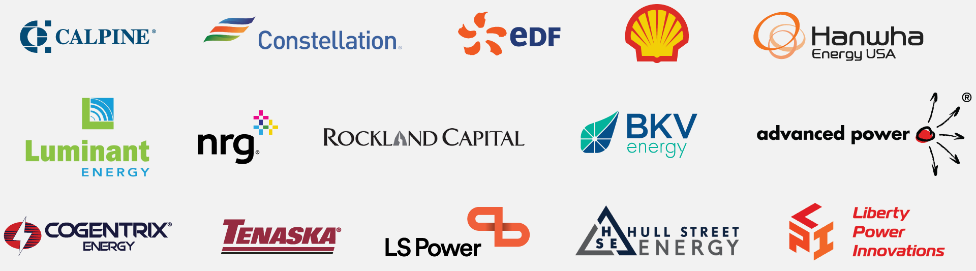 TCPA member logos